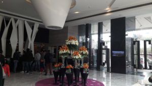 Lobby of Radison Blu, Agra