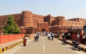 Entrace for tourists, Agra Fort